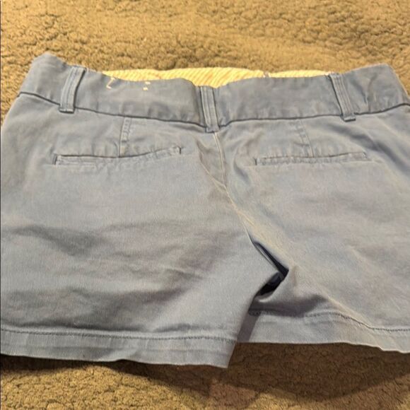 Loft Women's Blue Casual Tan Shorts Size 4 - Picture 7 of 7
